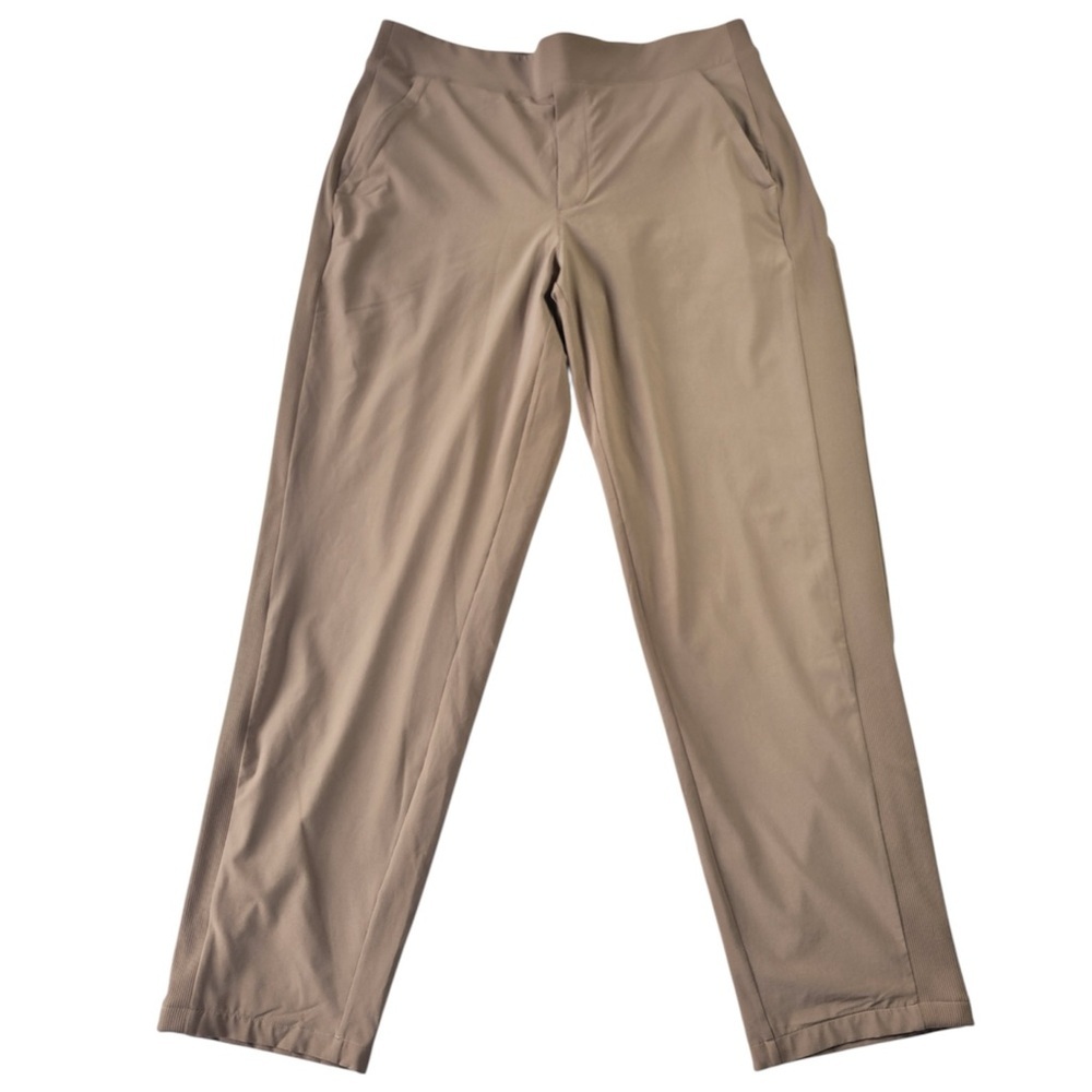 ✅ Athleta Tan color lined pants size 12
